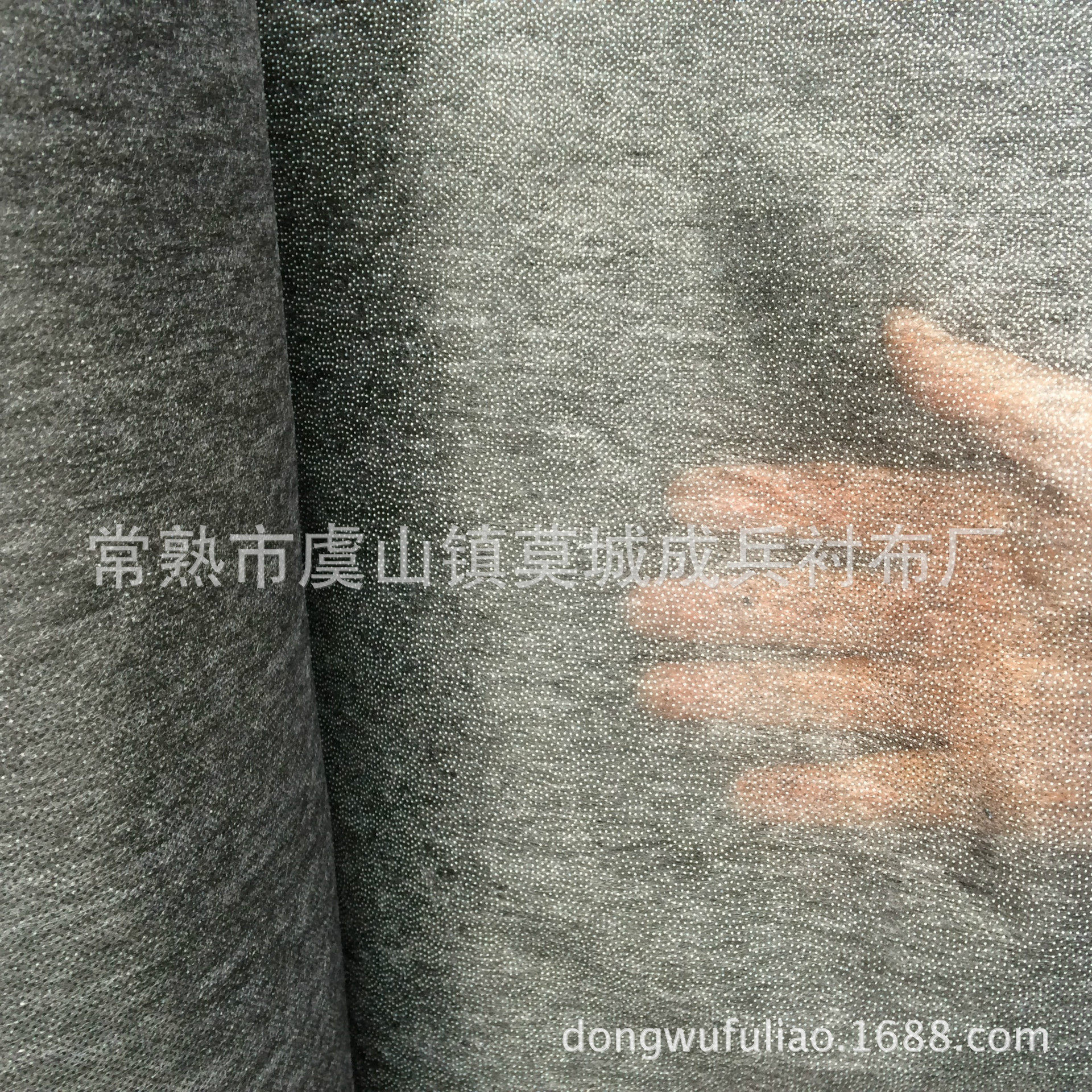 Factory spot long chemical fiber polyester lining non-woven lining hard strong adhesion epaulettes bag hat handmade non-woven lining