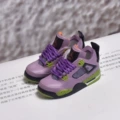 4 purple suede (one pair of nude shoes)