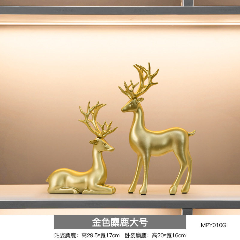 新中式高档酒柜装饰品餐边柜摆件客厅创意家居饰品室内软装装饰