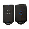 For Renault Koleo Silicone Car Key Case Men's and Women's Car Key Case All-inclusive Four-key Key Case