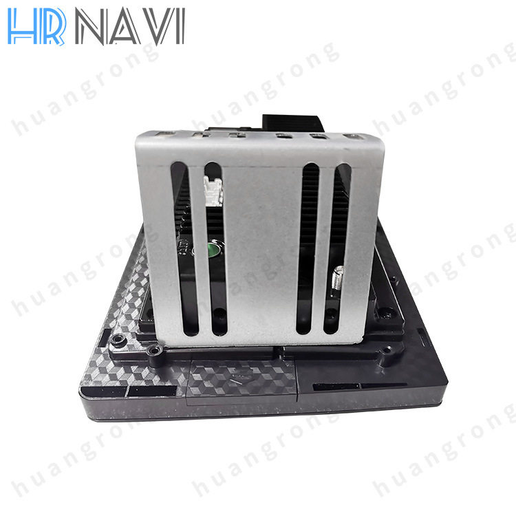 Car Dual-Head Unit Mount/Universal Dvd Navigation Bracket/Adaptable Android Navigation Iron Frame for Car