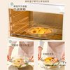 Glass Bowl with Lid, Microwave Heating Utensil Plate, High Temperature Resistant Household Basin, Large Soup Bowl, Steamed Egg Custard Bowl
