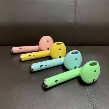 TikTok Explosions Super Large Giant Headphone Speaker Large Apple Second Generation tws Macaron Headphone Bluetooth Speaker