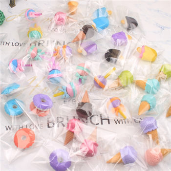 Creative Dessert Eraser DIY Cute Dessert Eraser Student Stationery Office Learning Stationery Wholesale Eraser