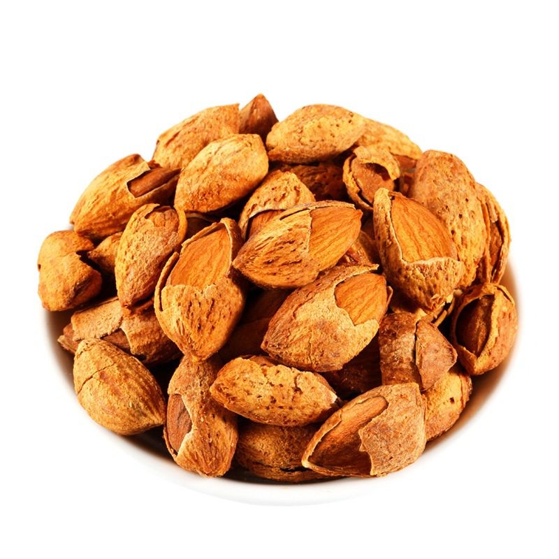 Almond 10 Jin whole box wholesale hand-peeled thin shell large almond nuts fried goods bagged dried fruit office snacks delivery