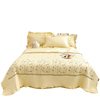 Korean Ins Blogger's Same Chiffon Summer Quilt Set Quilted Girly Heart Washed Cotton Ruffled Double Bed Cover