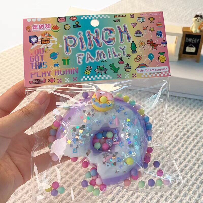 ノッチドドーナツ - パープル [大きくて厚い]