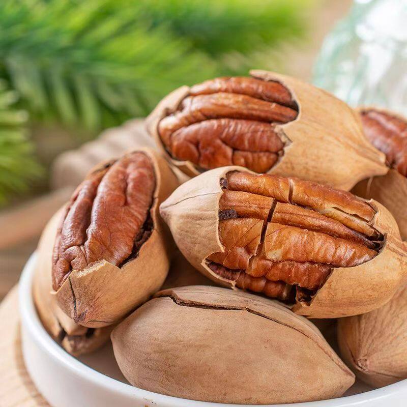 Wholesale New Year's Goods: Pecans, Longevity Fruit, Dried Fruits, Nuts, Snacks, Creamy Pecans Loved by All Ages