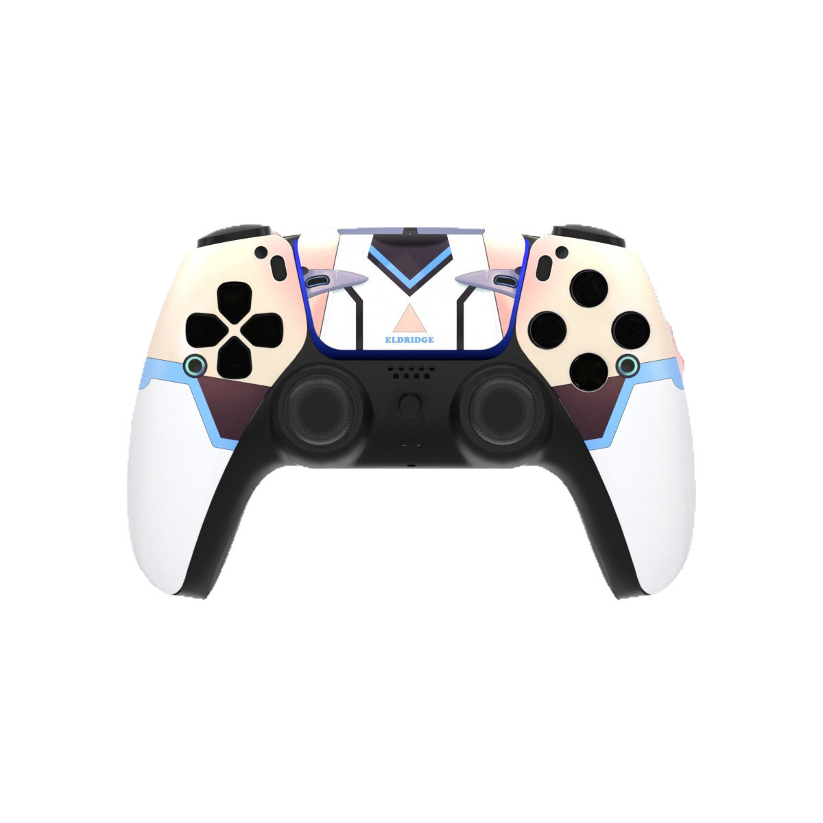 Pattern Limited Shell Cover for Ps5 Handle, Rear Shell Touch Pad DIY Repair and Replacement Accessories