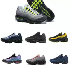 Cross-border Max 95 Air Cushion Shoes Men's Retro Running Shoes Foreign Trade plus size sneaker Outdoor Shock Absorbing Running Shoes Women's Shoes