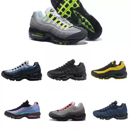 Cross-border Max 95 Air Cushion Shoes Men's Retro Running Shoes Foreign Trade plus size sneaker Outdoor Shock Absorbing Running Shoes Women's Shoes