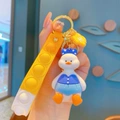 Relaxed duck-yellow bracelet