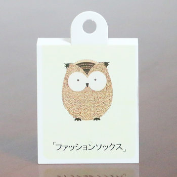 Unisex cotton socks trademark Japanese socks tag Japanese text socks card paper card in stock wholesale