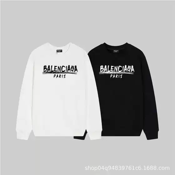 Cross-Border Export Simple High Version 2025 Autumn and Winter New Heavyweight Round Neck Sweatshirt Casual and Versatile for Men and Women