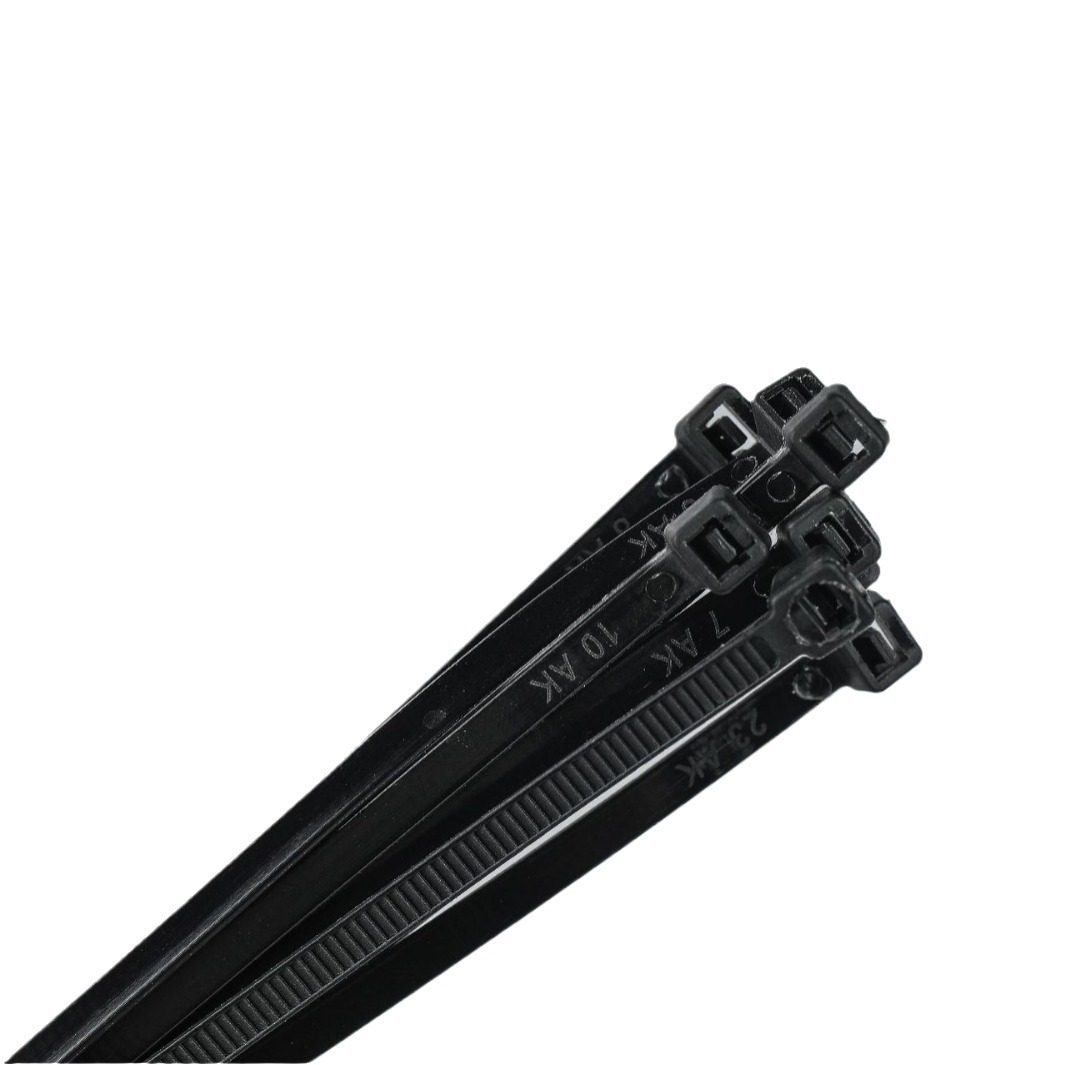 Self-locking cable tie 100 a pack of 3*100*3*150*3*200 black and white cable tie tie cable tie