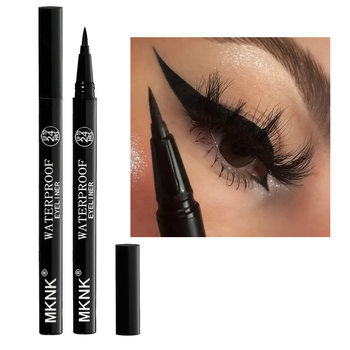 Foreign Trade Export 24-Hour Smooth and Quick-Drying Eyeliner Pen That Does Not Leak Ink, Is Long-Lasting and Not Easy to Smudge, Waterproof Eyeliner Liquid Pen