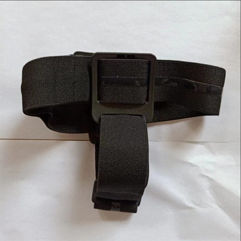 Gopro Action Camera Douyin Live Broadcast Accessories Head-Mounted Mobile Phone Fixed Bracket Anti-Slip Three-Piece Rubber Headband