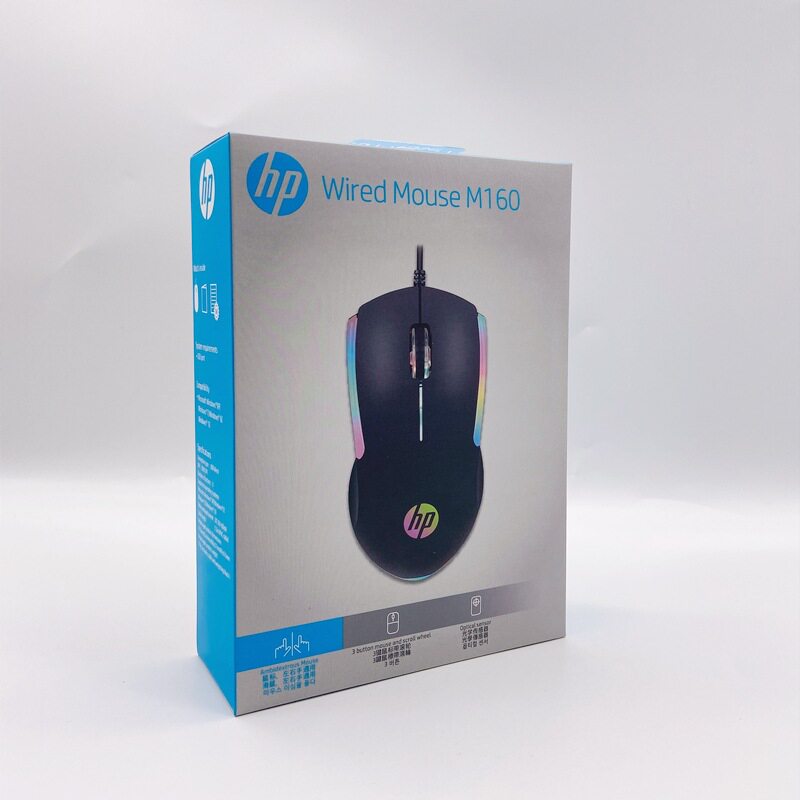 HP/惠普M150有线usb鼠标 家用笔记本台式办公商务 电脑配件批发