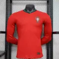24-25 Portugal Home Long Sleeve