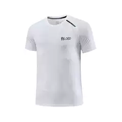 Brand in stock Ice Silk Quick-drying Sports Short-sleeved T-shirt Men's Summer Loose Fitness Running Casual Sports Top Trendy
