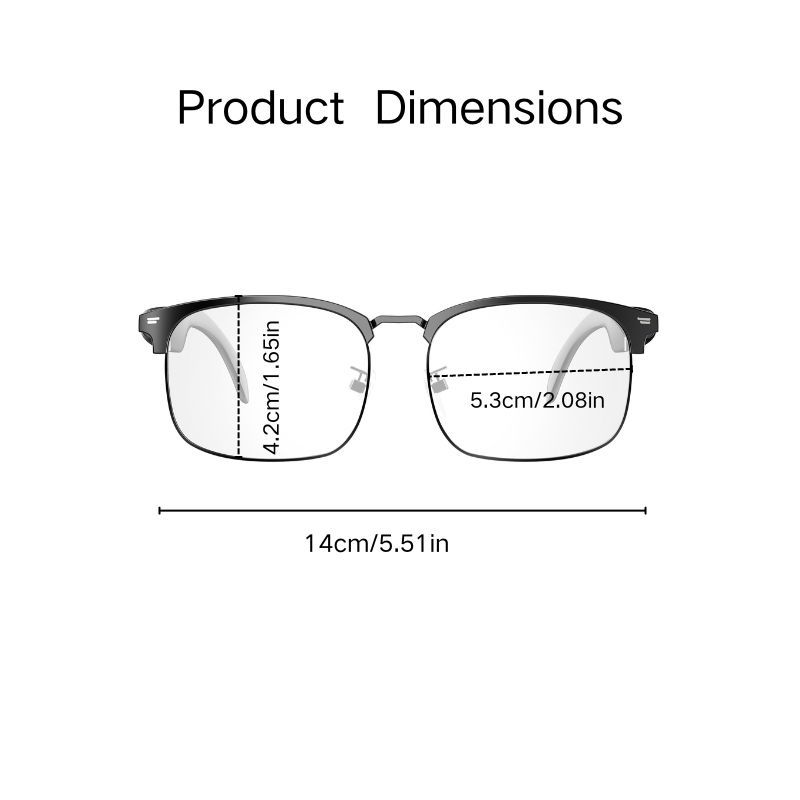 Ai Translation Cross-Border Smart Glasses with Bluetooth Support for 160 Languages, Color-Changing Lenses, Video Translation, Listening to Music, and Making Calls
