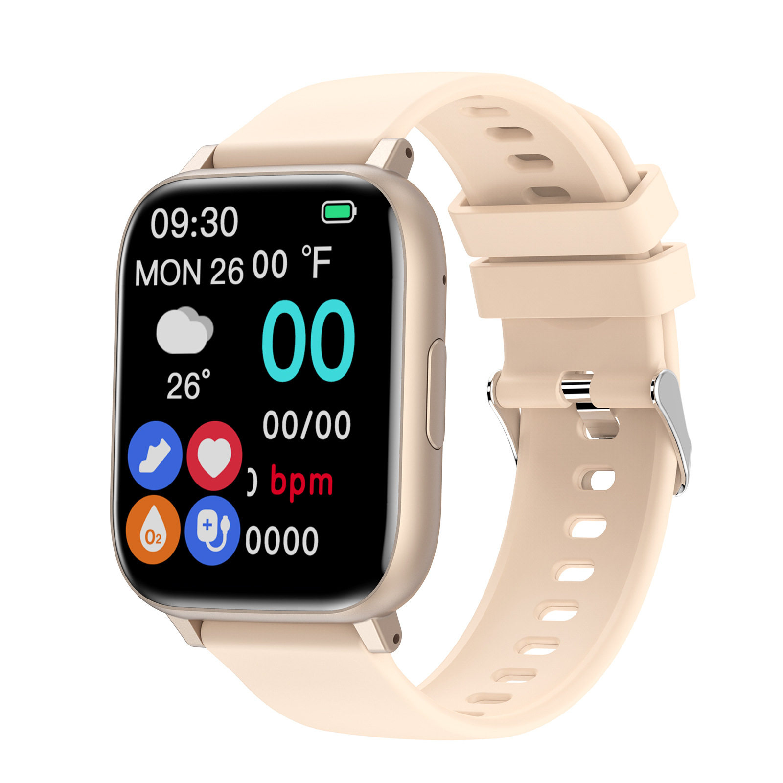 Cross-Border Popular H9 Smart Watch Bluetooth Call Voice Heart Rate Blood Oxygen Health Multi-Functional Sports Watch
