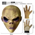 Yellow alien ghost suit
