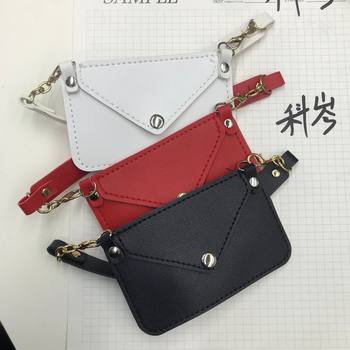 2023 new direct selling portable envelope bag card bag simple small coin purse creative mobile phone card cover accessories color clip