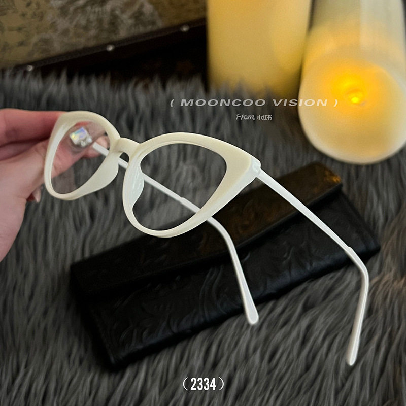 Hot-Selling Butterfly Frame Glasses Frame Women's Tr Frame Face-Showing Small Glasses Frame Trendy Street Frame Photo Frame 2334