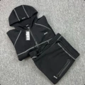 Black line suit