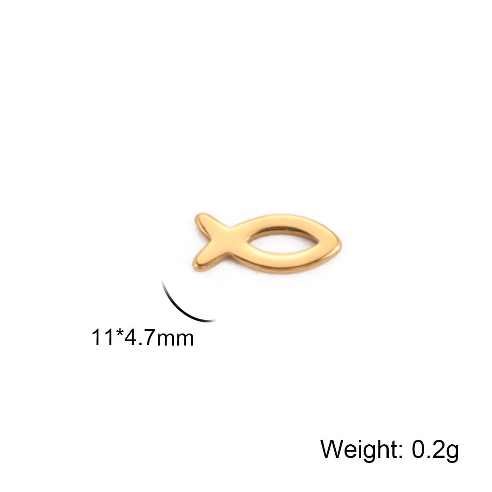 Europe and the United States cross-border export hot selling stainless steel squirrel fish bear claw animals and other pendants necklace bracelet earrings