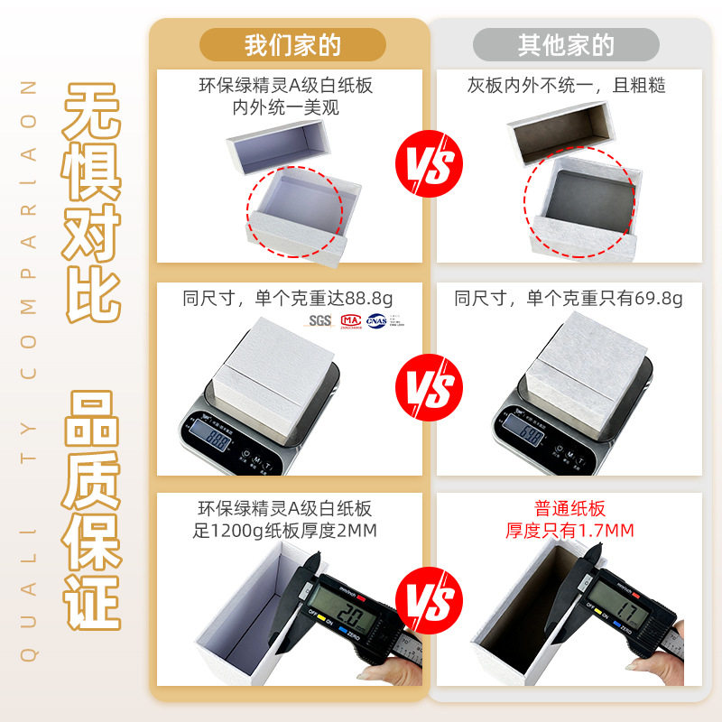 In-Stock Crystal Packaging Box for Stone Earrings, Rings, Necklaces, Crystal Bracelets, Floating Box for Jewelry and Bracelets