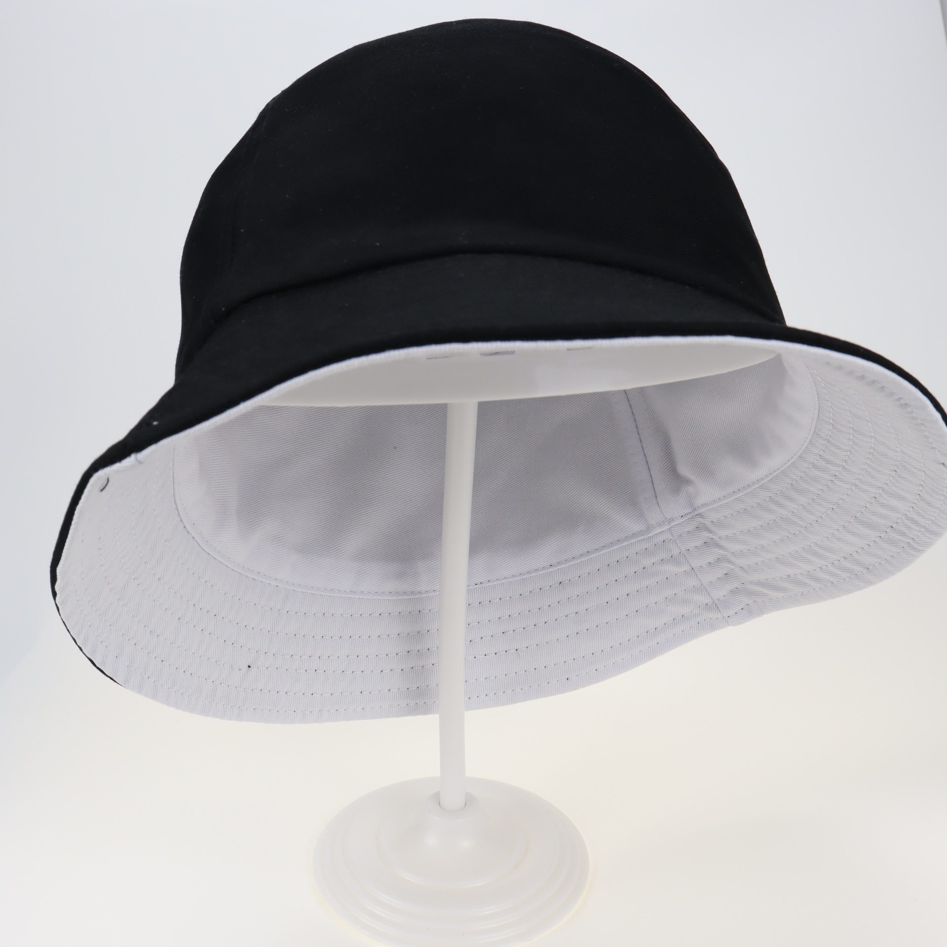 定制双面渔夫帽刺绣logo印字成人广告活动帽子订做盆帽订制图案