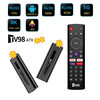 Foreign trade TV98 ATV set-top box 4K HD Bluetooth voice dual 5gWIFi Android 14 TV box TV box