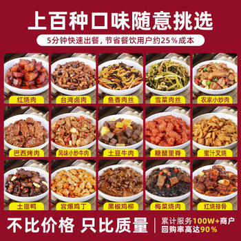 Meal Package, Catering, Commercial Fast Food, Rice Bowl, Frozen Semi-Finished Product, Heated, Ready-To-Eat, Pre-Made Dishes, Quick Dishes