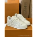 All white
