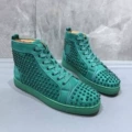 Green high top full nails