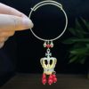 New Chinese Bell Luminous Bracelet with Lamp Antique Style Jewelry Bracelet Court Style Bracelet Daily Handstring Hanfu Accessories