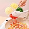 Wall-Mounted Hot Pot Sauce Dish Soy Sauce Dipping Sauce Side Dish Storage Kitchen Tableware Side Dish Compartment Small Dish Manufacturer