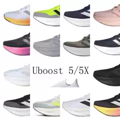 Cross border UBOOST5X low cut breathable and cushioned sports and leisure running shoes pureboost 5 soft fabric running shoes