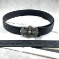 [15 black crosses with black background, square crosses] belt