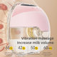 Wearable breast pump new electric portable automatic hands-free breast pump breast milk collector