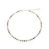 Colorful Niche Necklace Women's Trendy Popular Clavicle Chain 2025 New Ins Simple Neck Chain Neck Jewelry Neck Strap