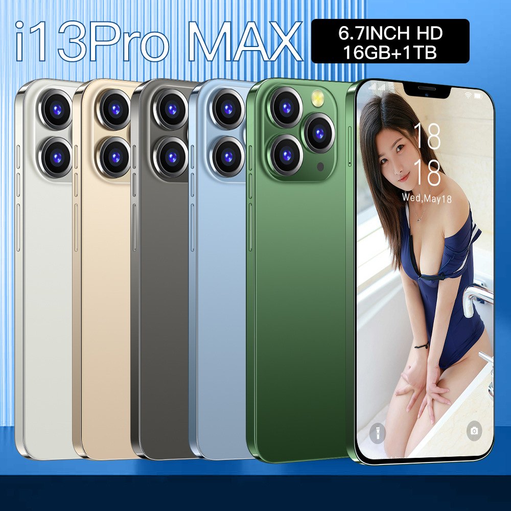 i13promax跨境低价现货安卓手机6.3寸高清大屏116gb内存外贸代发