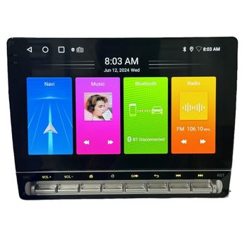 Cross-Border Supply of New Universal Car Navigation 10.1 Versatile Universal Android Navigation Dvd Navigator All-In-One Machine