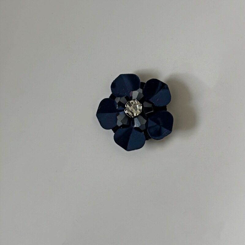 新款手工穿珠花朵辅料装饰花鞋帽花亮片小花DIY饰品服装辅料