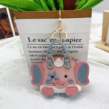 Mini Bag Creative Pattern Coin Purse Lychee Coin Genuine Leather Women's Wallet New Card Holder Cosmetics Bag Short Zipper