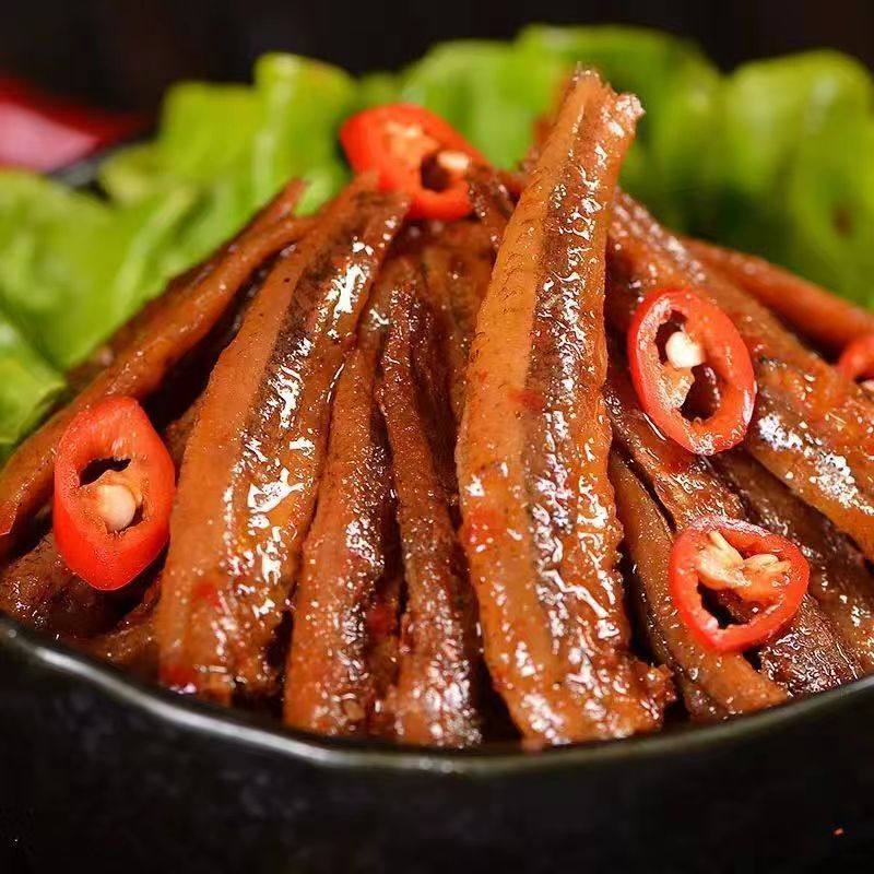 Sanlihe Sauce Fish 12g Sweet and Sour Spicy Various Flavors Ready-To-Eat Small Fish Snacks Freshwater Fish