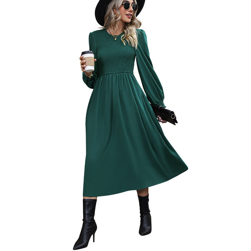 Elegant Womens Dress Autumn Winter Collection High Quality Fabric Stylish Design Perfect for Parties or Events