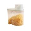 Kitchen Grain Storage Box Large Capacity Transparent Sealed Storage Tank Rice Insect-proof Moisture-proof Multifunctional Rice Bucket